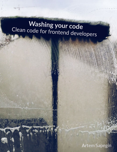 Washing your code book cover