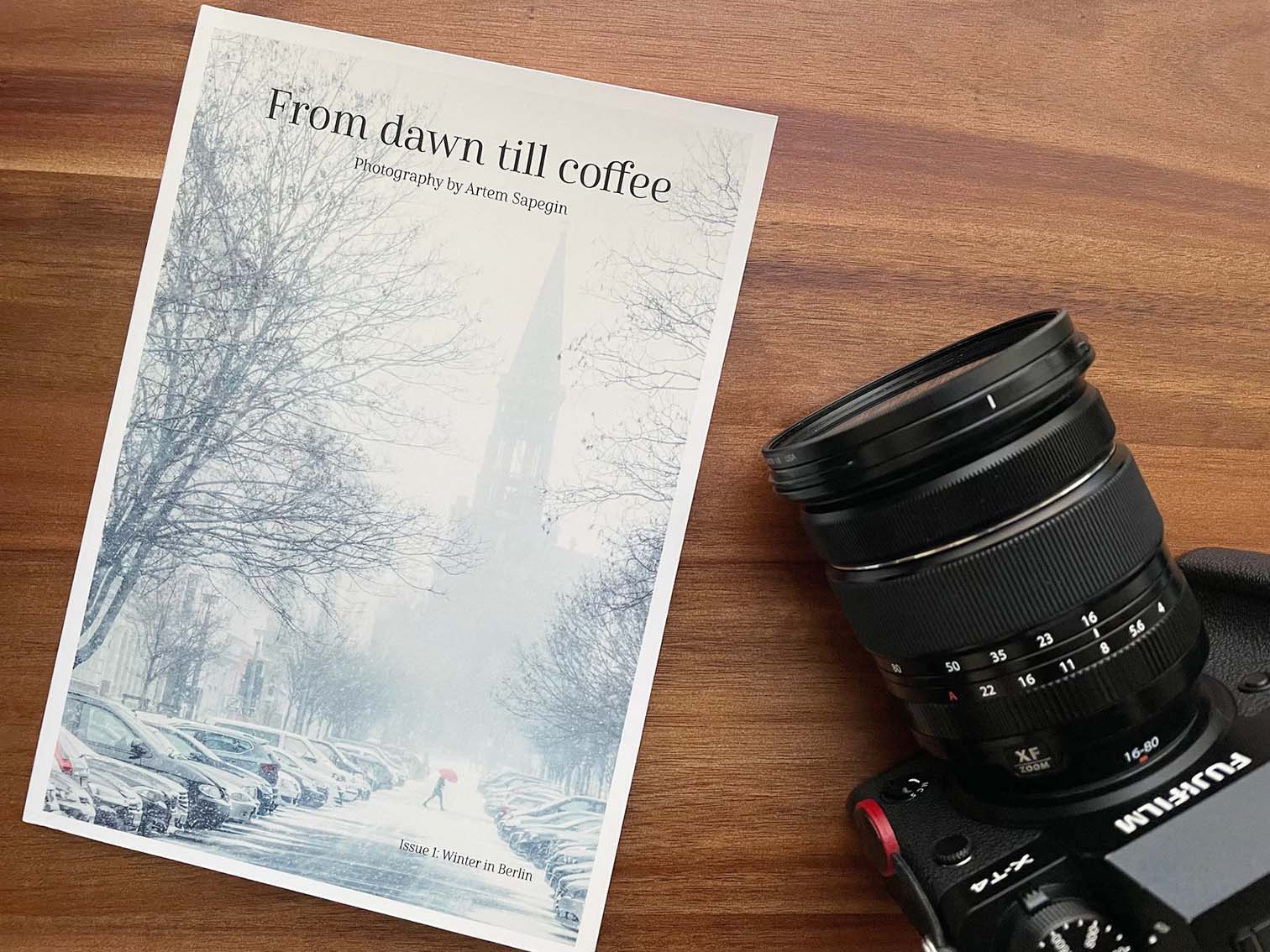 From dawn till coffee photography zine